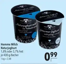 Citti Hemme Milch Naturjoghurt tilbud