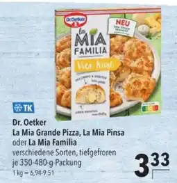 Citti Dr. Oetker La Mia Grande Pizza, La Mia Pinsa oder La Mia Familia tilbud