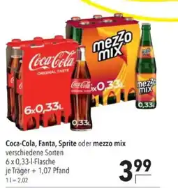 Citti Coca-Cola, Fanta, Sprite oder mezzo mix tilbud