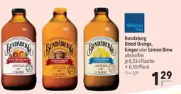 Citti Bundaberg Blood Orange, Ginger oder Lemon Brew tilbud
