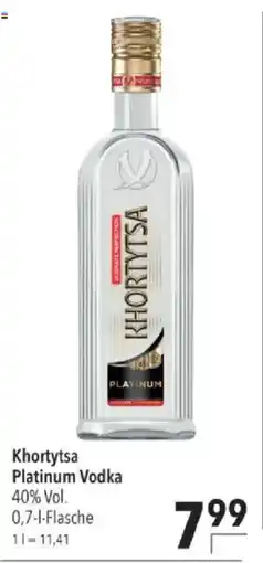 Citti Khortytsa Platinum Vodka tilbud