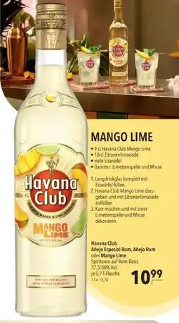Citti Havana Club Añejo Especial Rum, Añejo Rum oder Mango Lime tilbud