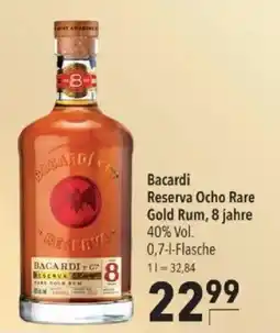 Citti Bacardi Reserva Ocho Rare Gold Rum, 8 jahre tilbud