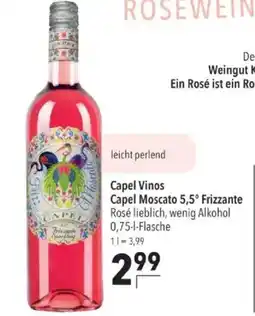 Citti Capel Vinos Capel Moscato 5,5° Frizzante tilbud