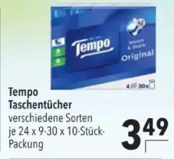 Citti Tempo Taschentücher tilbud