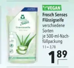 Citti Frosch Senses Flüssigseife tilbud