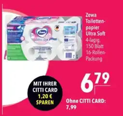 Citti Zewa Toiletten- papier Ultra Soft tilbud