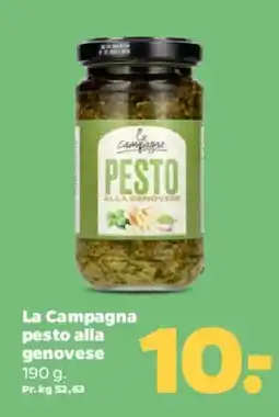 Netto La Campagna pesto alla genovese tilbud