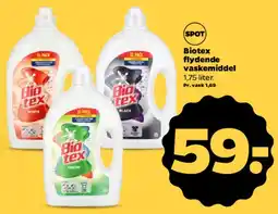 Netto Biotex flydende vaskemiddel tilbud