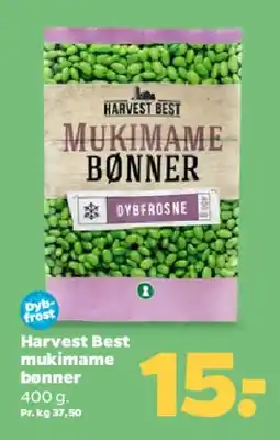 Netto Harvest Best mukimame bønner tilbud