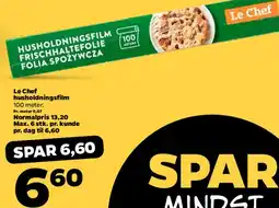 Netto Le Chef husholdningsfilm tilbud