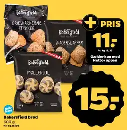 Netto Bakersfield brød tilbud