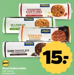 Netto Wasa fuldkornskiks tilbud