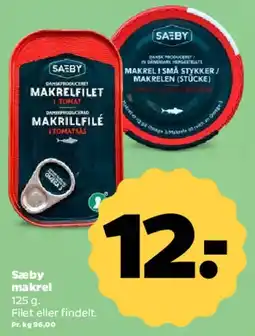 Netto Sæby makrel tilbud