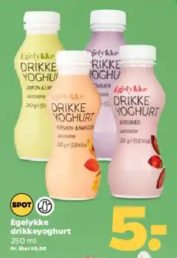 Netto Egelykke drikke-yoghurt tilbud