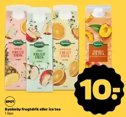 Netto Rynkeby frugtdrik / ice tea tilbud