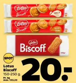 Netto Lotus Biscoff tilbud