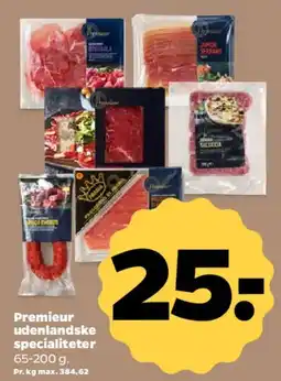 Netto Premieur udenlandske specialiteter tilbud