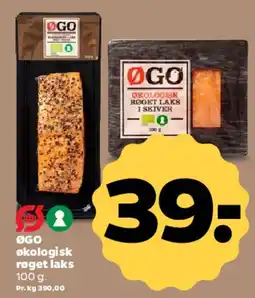 Netto ØGO økologisk røget laks tilbud