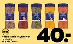 Netto Santa Maria krydderier tilbud