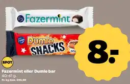 Netto Fazermint eller Dumle bar tilbud