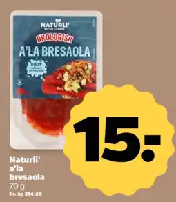 Netto Naturli' a'la bresaola tilbud