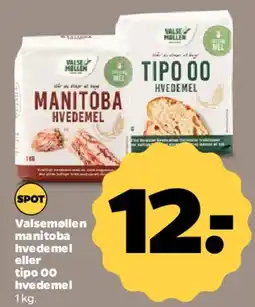 Netto Valsemøllen Manitoba eller Tipo 00 hvedemel tilbud