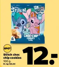 Netto Stitch choc chip cookies tilbud