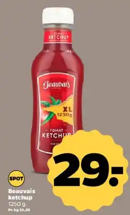 Netto Beauvais tomatketchup XL tilbud