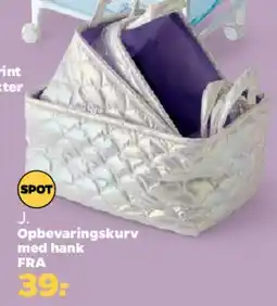 Netto Opbevaringskurv med hank tilbud
