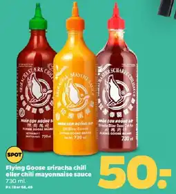 Netto Flying Goose sriracha / chili mayo tilbud
