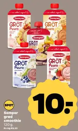 Netto Semper grød smoothie tilbud