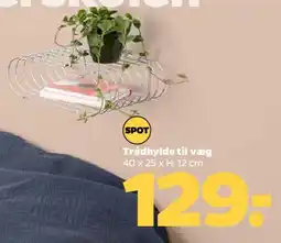 Netto Trådhylle til væg tilbud