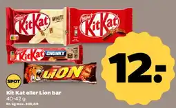 Netto Kit Kat eller Lion bar tilbud