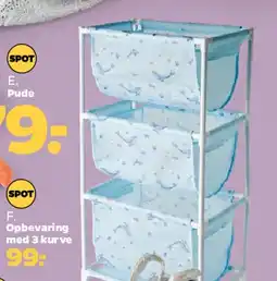 Netto Opbevaring med 3 kurve tilbud