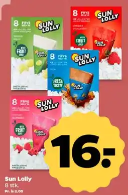 Netto Sun Lolly 8 stk tilbud