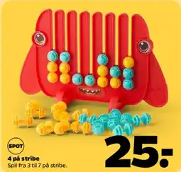 Netto 4 på stribe tilbud