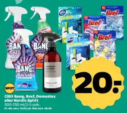 Netto Cillit Bang, Bref, Domestos eller Nordic Spirit tilbud