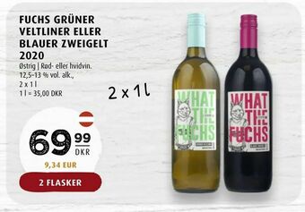 Scandinavian Park Fuchs grüner veltliner eller blauer zweigelt 2020 tilbud