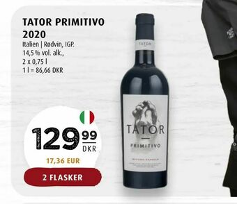 Scandinavian Park Tator primitivo tilbud