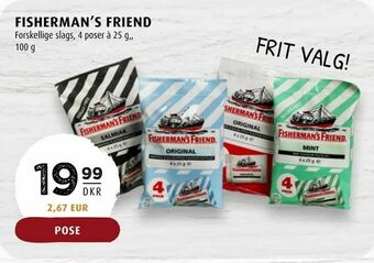 Scandinavian Park Fisherman's friend tilbud