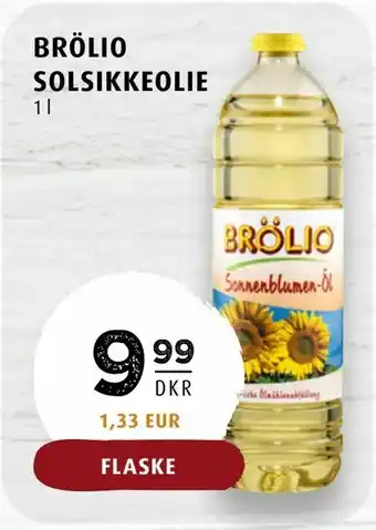 Scandinavian Park Brölio solsikkeolie tilbud