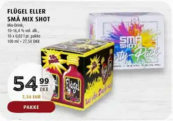 Scandinavian Park Flügel eller små mix shot tilbud