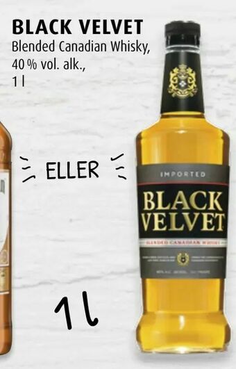 Scandinavian Park Black velvet tilbud