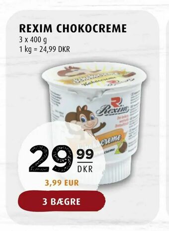 Scandinavian Park Rexim choko creme tilbud