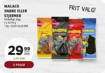 Scandinavian Park Malaco snøre eller stjerner tilbud