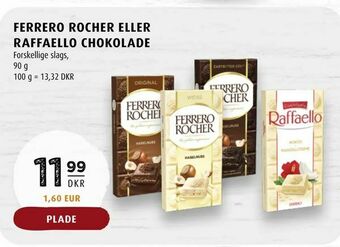 Scandinavian Park Ferrero rocher eller raffaello chokolade tilbud