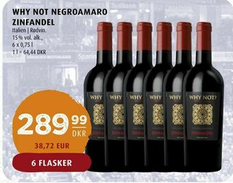Scandinavian Park Why not negroamaro zinfandel tilbud