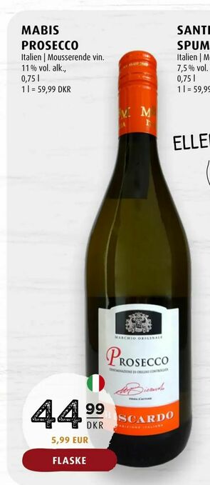 Scandinavian Park Mabis prosecco tilbud