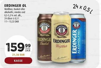 Scandinavian Park Erdinger øl tilbud